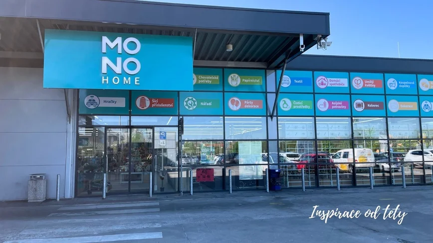 Fotografie prodejny Mono Home v Plzni.
