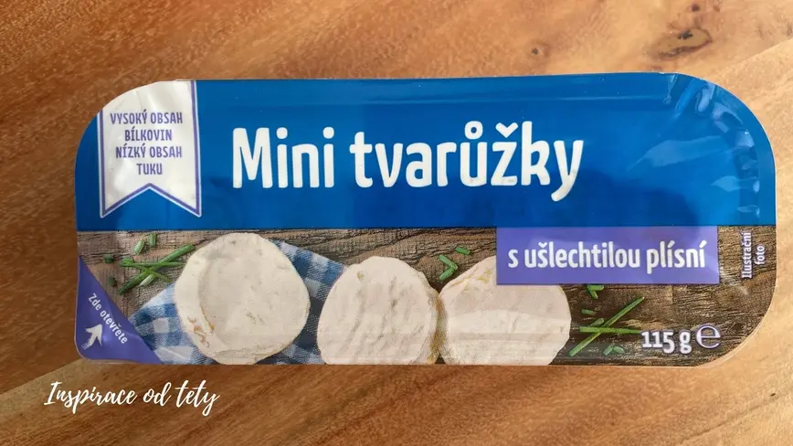 mini tvarůžky z Lidlu